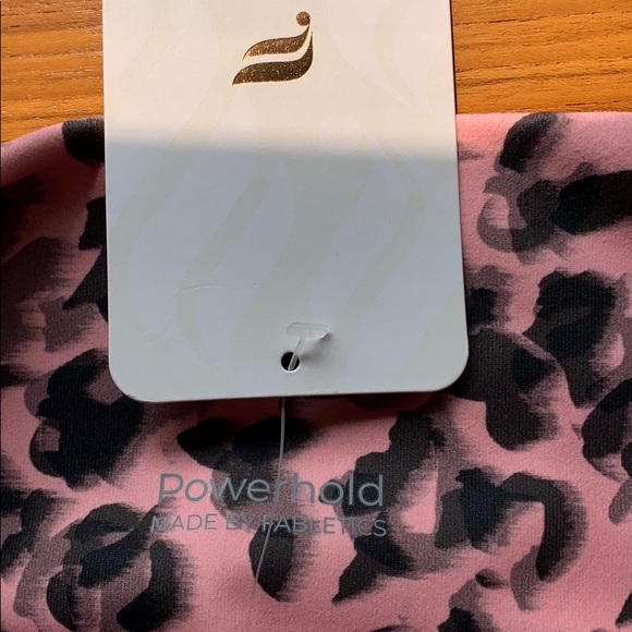 Fabletics Pink Leopard Mila Pocket Mesh Powerhold - Picture 4 of 7